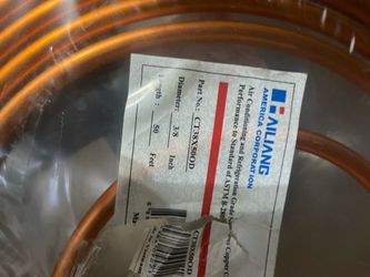 3/8 and 3/4 copper set