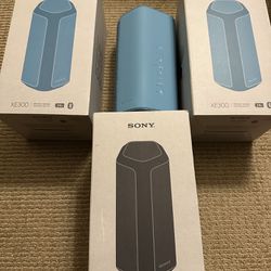 Sony XE300 Portable Bluetooth Wireless Speaker - Blue And black