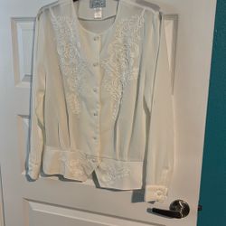 White Beautiful Blouse