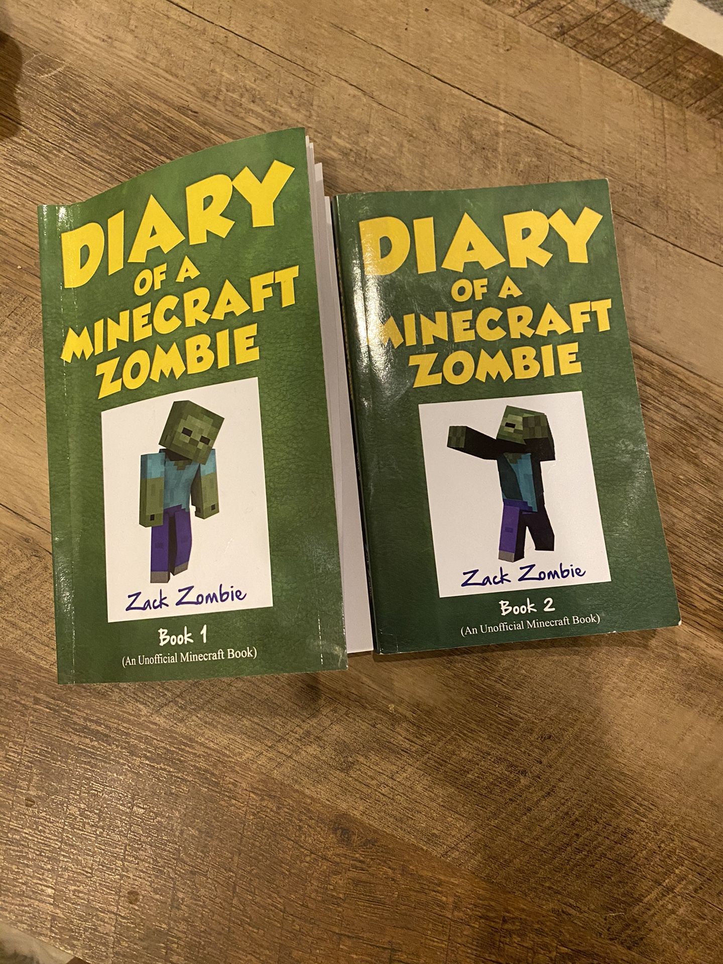 Diary of a Minecraft Zombie books