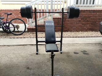 Body Champ Bench With weights