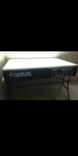 Screenprinting Exposure unit