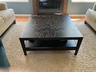 CRATE & BARREL COFFEE TABLE - MODERN & STURDY