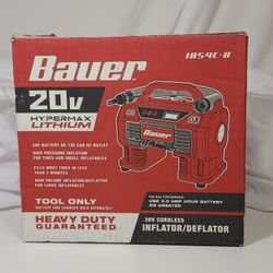 Bauer Inflator Deflator 0 - 160 PSI 12V DC Power Or Battery Option