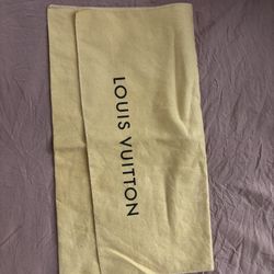 Authentic Louis Vuitton Small Dust Bag 