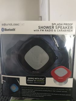 Shower Bluetooth speaker with FM radio Brand New In Box