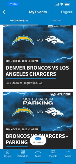 Chargers vs Denver
