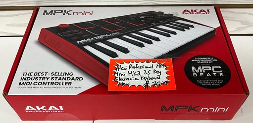 Akai Professional MPK Mini MK3 25 Key Electronic Keyboard New