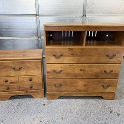 Dresser And Nightstand 