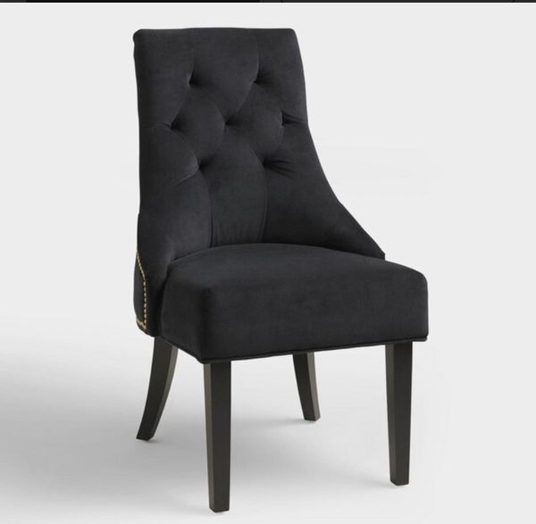 Lydia Dining Chairs – Black – Set of 2 for Sale in Indianapolis, IN - OfferUp