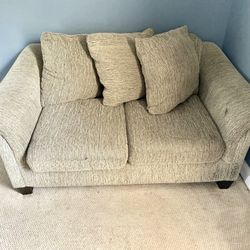 TAN 3 PIECE SOFA SET FOR SALE ! MUST GO 
