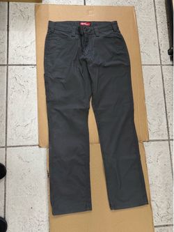 Milwaukee Men's 32 in. x 32 in. Gray Cotton/Polyester Work Pants with 7 Pockets