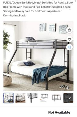 Full XL over Queen bunk Bed