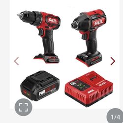 SKIL PWR CORE 20
Brushless 20V Drill
Driver & Impact Driver
Kit