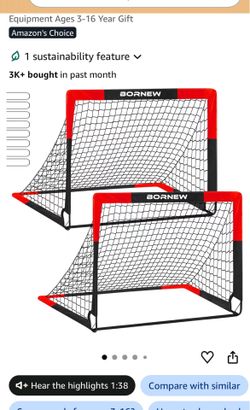 Kids soccer net