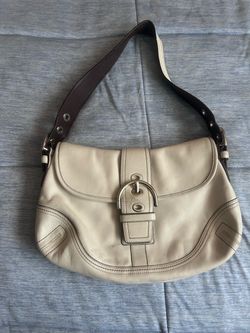 Coach Leather Hobo Shoulder Bag