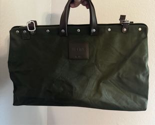 Line of Trade Canvas Duffel Bag – Leather Handles – New
