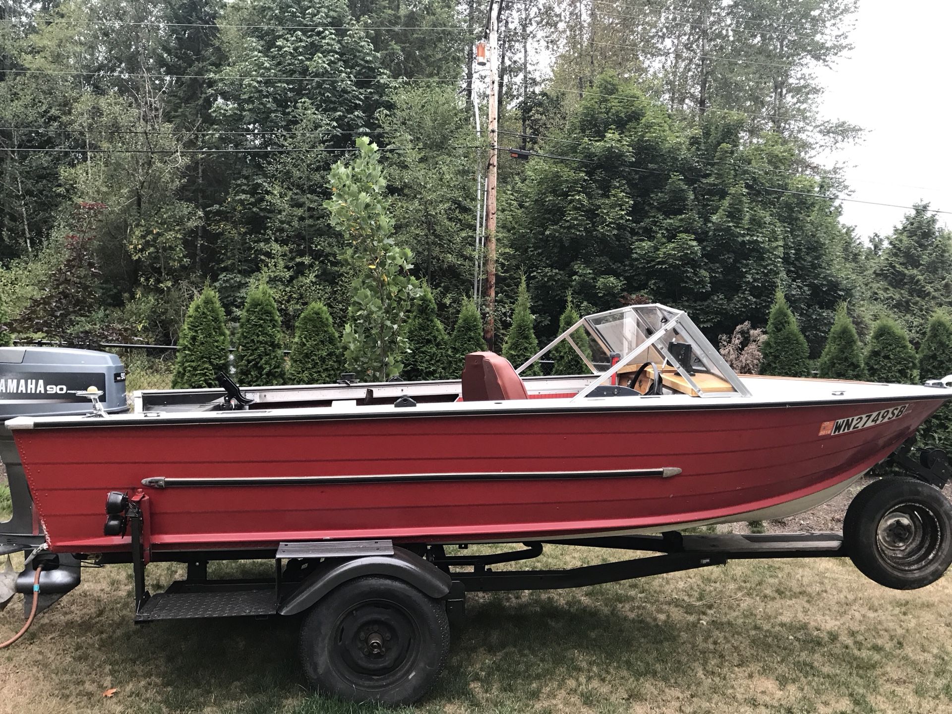 1972 Starcraft Holiday- 16’ Aluminum Fishing Boat