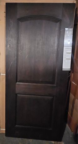 FRONT DOOR.....36" x 80"....NEW WITH MINOR SCRATCHES.....$ 400