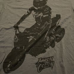 Aaron Colton Street Freestyle Motorbike Riders L Tee