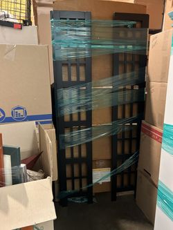 Wood Folding Book Shelf