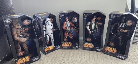 Star Wars Fans ONCE IN A LIFETIME DEAL 5 CHARACTERS!!