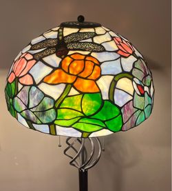 Tiffany Style Stained Glass Floor Lamp