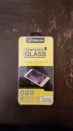 2 Pack Tempered Glass Screen Protector For LG K10 2018 K10+ K10α 2018 K30