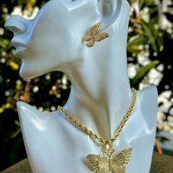 Butterfly Necklace 