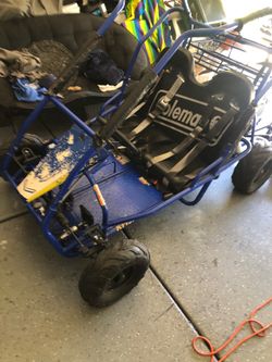 Coleman go kart kt196 like brand new