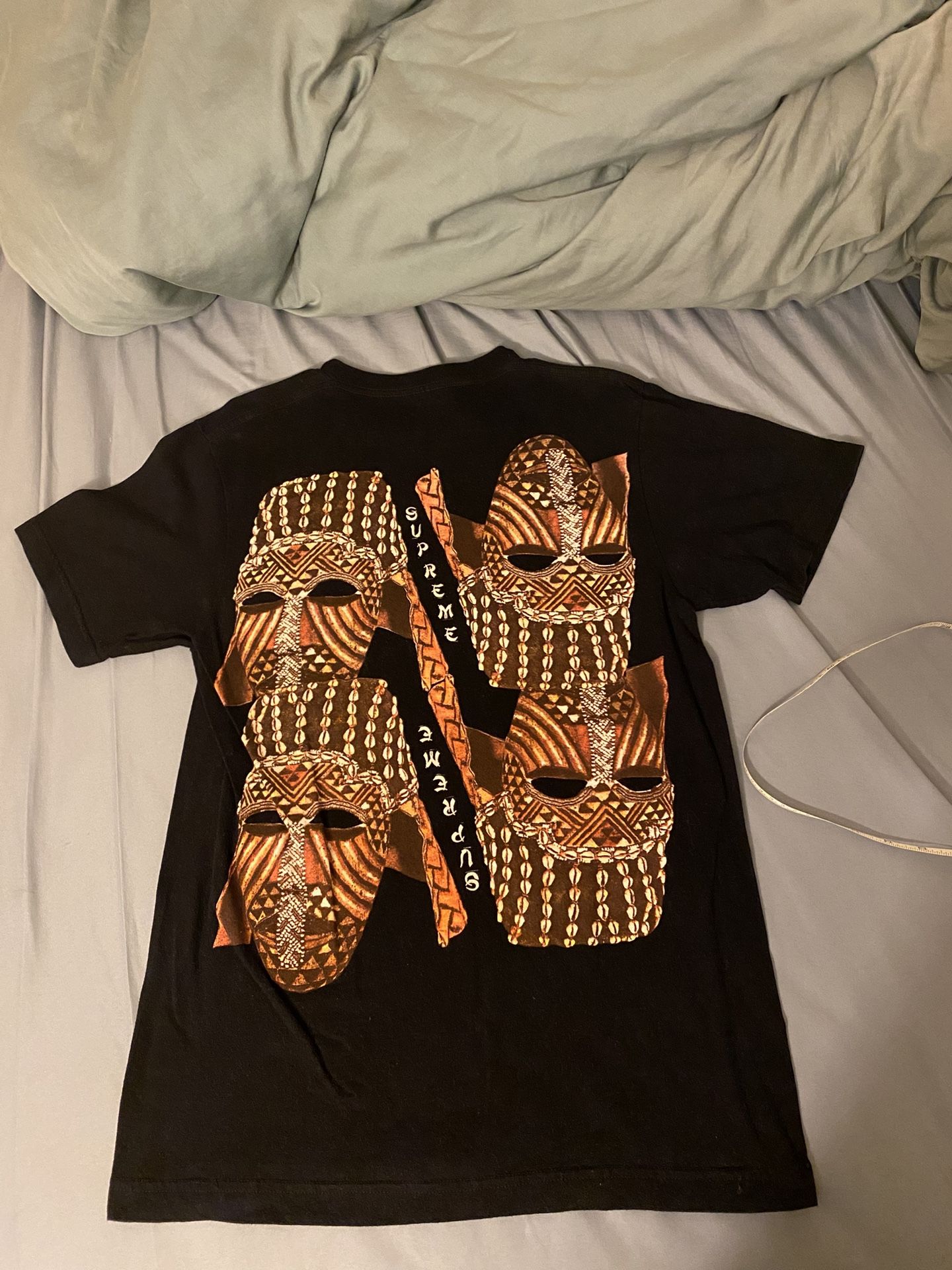 Supreme Mask Tee Black Size M