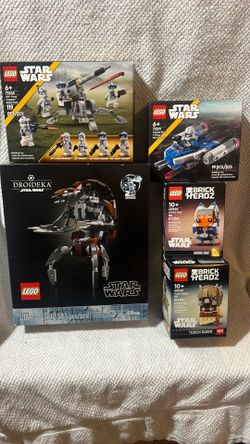 Lego Star Wars 5 set Brand New