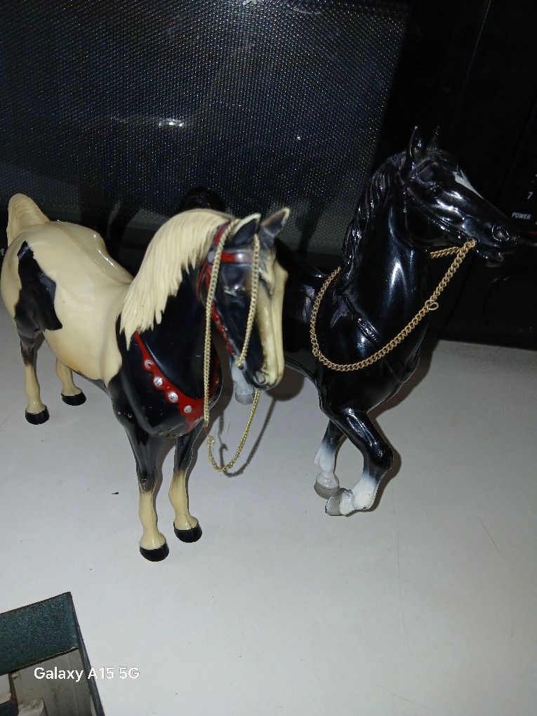 Vintage 10" Horses