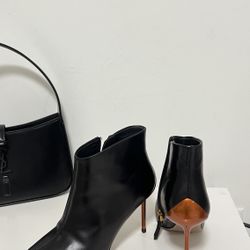 OSAJI Calfskin High Heels — Size 35 (US 5- 5.5) - Brand New