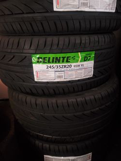 Set of 4 brand new tires 245/35/20