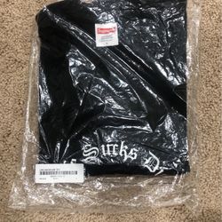 Supreme Life Sucks Die Tee L Size
