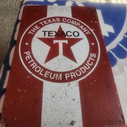 Texico oil sign