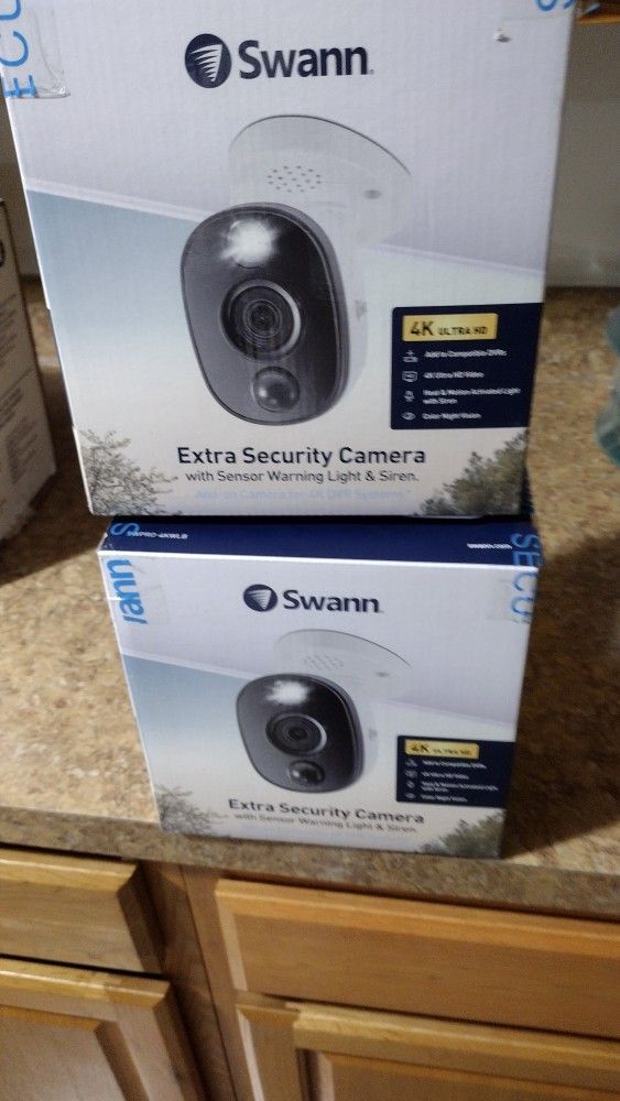 New Swann 4k Security Camera $40 Each