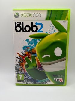 De Blob 2 (Microsoft Xbox 360, 2011) with Manual