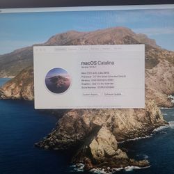 Apple iMac 2013, 21.5" Inch, Intel Core i5, @2.7GHz, 8GB RAM, 500GB HDD, OS Catalina