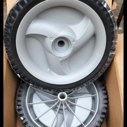 New Husqvarna 2 Pack of Genuine OEM Replacement Mower Wheels

