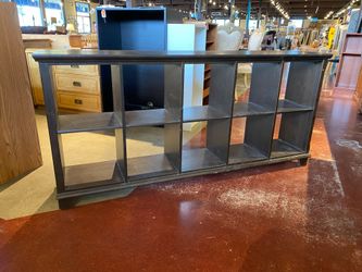 Ten Cubby Horizonal Bookcase