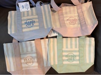 Trader joe mini pastel stripes - 1 set