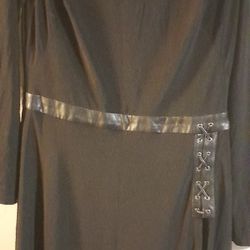 Ralph Lauren  Lauren Cloction  Black Dress 