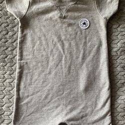 Converse Gray Romper in 6M