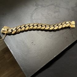14k Cuban Bracelet