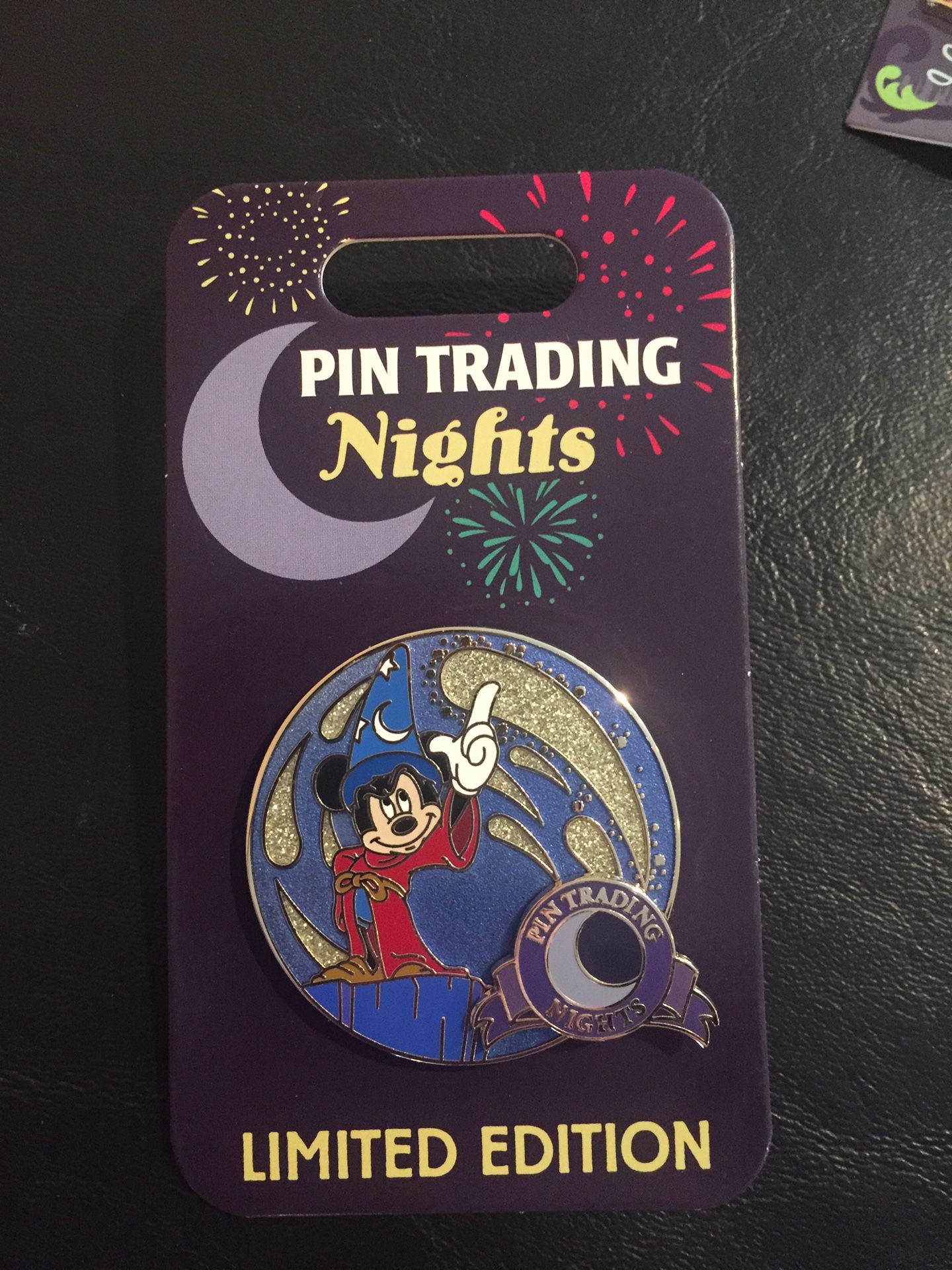 Disney pin trading night Mickey sorcerer