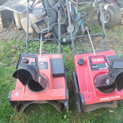 Toro Snow Mower
