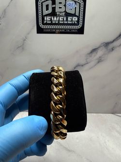 14k GoldFilled Miami Cuban Bracelet