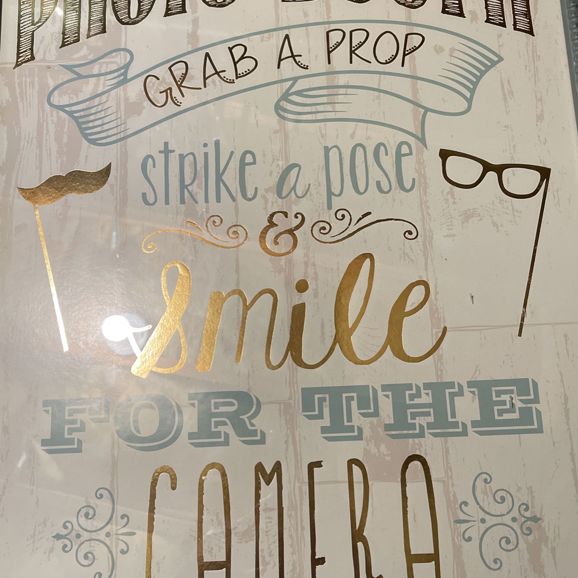 Frame/ Sign For A Photo Booth